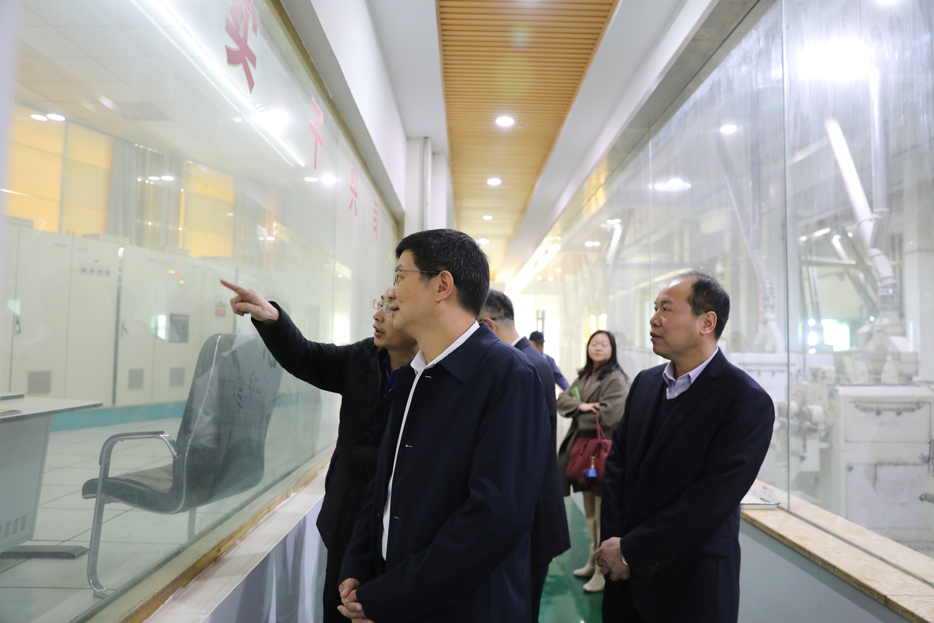 湖南粮食集团党委书记、董事长龚小波调研金健米业(图4)