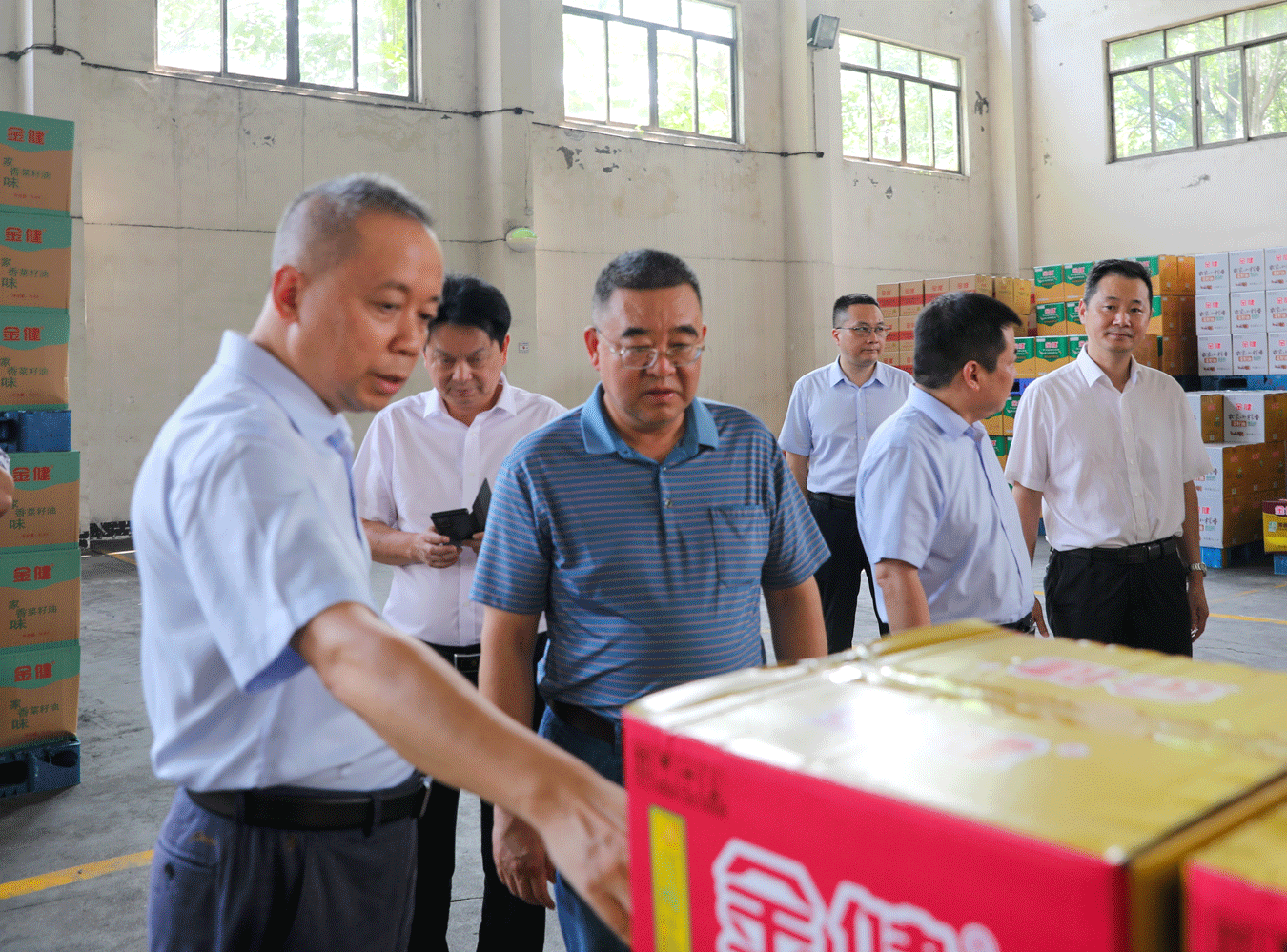 株洲市人大一行来司调研(图3)